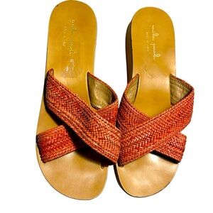 Mila Paoli Made In Italy Platform Sandals Sz 10